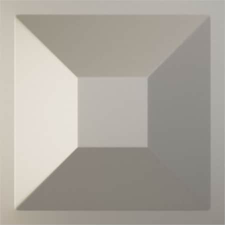 Ekena Millwork 11 7/8in. W x 11 7/8in. H Diane EnduraWall Decorative 3D Wall Panel Covers 0.98 Sq. Ft. WP12X12DIBAL